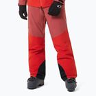 Men's ski trousers Oakley Canopy Pro Insulated flame red/rosewood