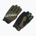 Cycling gloves Oakley Seeker MTB army green