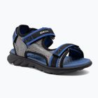 Geox Airadyum grey/royal junior sandals