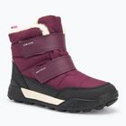 Geox Trekkyup ABX burgundy junior snow boots