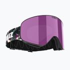 Bliz Flow matte black/brown ice pink ski goggles