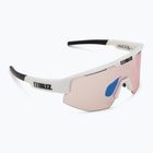 Bliz Matrix Small Nano Optics Nordic Light matt white/coral/orange blue sunglasses
