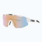 Bliz Matrix Small Nano Optics Nordic Light matt white/coral/orange blue sunglasses