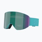 Ski goggles Bliz Flow matte turquoise/brown/green multi