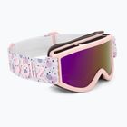 Children's ski goggles Bliz Pixie Jr matte pink/brown/pink multi