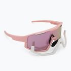 Bliz Fusion matte powder pink/brown rosé multi sunglasses