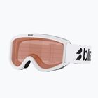 Children's ski goggles Bliz Pixie Jr matte white/orange