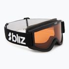 Children's ski goggles Bliz Pixie Jr matte black/orange