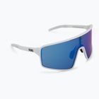 Bliz P001 matte white/grey blue mirror sunglasses