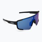 Sunglasses Bliz P003 matte black/grey blue mirror