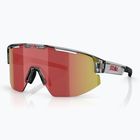 Sunglasses Bliz Matrix transparent dark grey/brown red multi