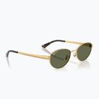 Sunglasses Ray-Ban RB3774D arista gold/dark green polarized