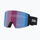 Ski goggles Bliz G003 matte black/nano optics violet/blue multi