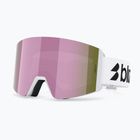 Ski goggles Bliz G003S matte white/brown/pink multi