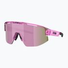 Sunglasses Bliz Matrix Small transparent pink/brown rose multi