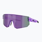 Sunglasses Bliz P005 transparent purple/smoke purple mirror