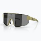 Sunglasses Bliz P005 matte amber green/smoke silver mirror