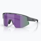 Sunglasses Bliz Matrix matte grey/smoke purple multi