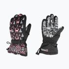 Level Junior ninja pink children's ski gloves