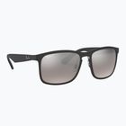 Sunglasses Ray-Ban Rb4264 Polarized+ Lenses matte black/silver polarized+