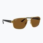 Sunglasses Ray-Ban RB3663 arista gold/brown