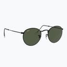 Sunglasses Ray-Ban Round Metal black/green g-15