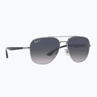Sunglasses Ray-Ban RB3683 brass/blue grey polarized