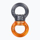 Climbing Technology Twister grey/orange swivel