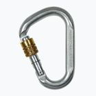 Climbing Technology Snappy Steel SG silver/ gold rifle carabiner