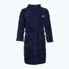 EA7 Emporio Armani Water Sports Core blu navy/ bianco bathrobe