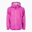 CMP Rain Fix children's rain jacket dark pink 31X7295/H786
