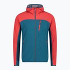 Men's CMP blue/red trekking sweatshirt 31L6327/M916