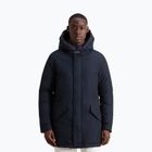 Men's Woolrich Polar High Collar Parka melton blue