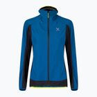 Women's Montura Premium Wind Hoody deep blue/giallo fluo jacket