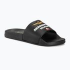 Men's Aeronautica Militare Beach jet black slides