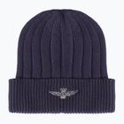 Aeronautica Militare Cotton Eagle Embroidery winter cap blue navy