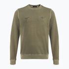 Men's Aeronautica Militare Girocollo military olive washed sweatshirt