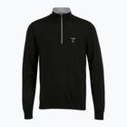 Men's sweater Aeronautica Militare 1/2 Zip jet black