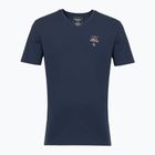 Men's T-shirt Aeronautica Militare AM1UTI006 V-Neck blue
