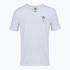 Men's T-shirt Aeronautica Militare AM1UTI006 V-Neck white