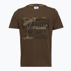 Men's T-shirt Aeronautica Militare TS2535UJ00641 chestnut brown