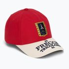 Men's baseball cap Aeronautica Militare HA1246UCT02 tango red/cream white