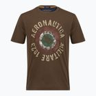 Men's T-shirt Aeronautica Militare TS2538UJ00727 chestnut brown
