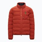 Men's winter jacket Kurtka Aeronautica Militare 262AB3074UCT04358 red brick