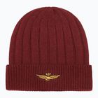 Men's winter hat Czapka Aeronautica Militare 262CU0098UL00485 bordeaux