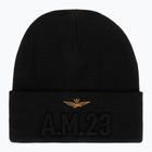Men's winter hat Czapka Aeronautica Militare 262CU0099UL00949 jet black