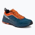 Men's trekking boots SCARPA Rapid GTX navy blue-orange 72701