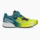 Men's SCARPA Ribelle Run Calibre HT running shoe lime green/deep lagun