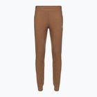 Women's EA7 Emporio Armani Train Logo Series Essential tan trousers