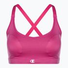 Champion Legacy bright pink fitness bra
